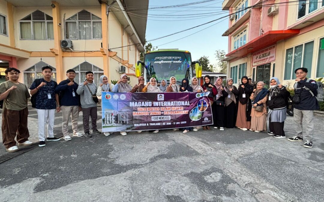 Mahasiswa KPI FUAD UIN MY Batusangkar Laksanakan Magang Internasional di Malaysia